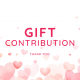 GIFT CONTRIBUTION ...Thank You